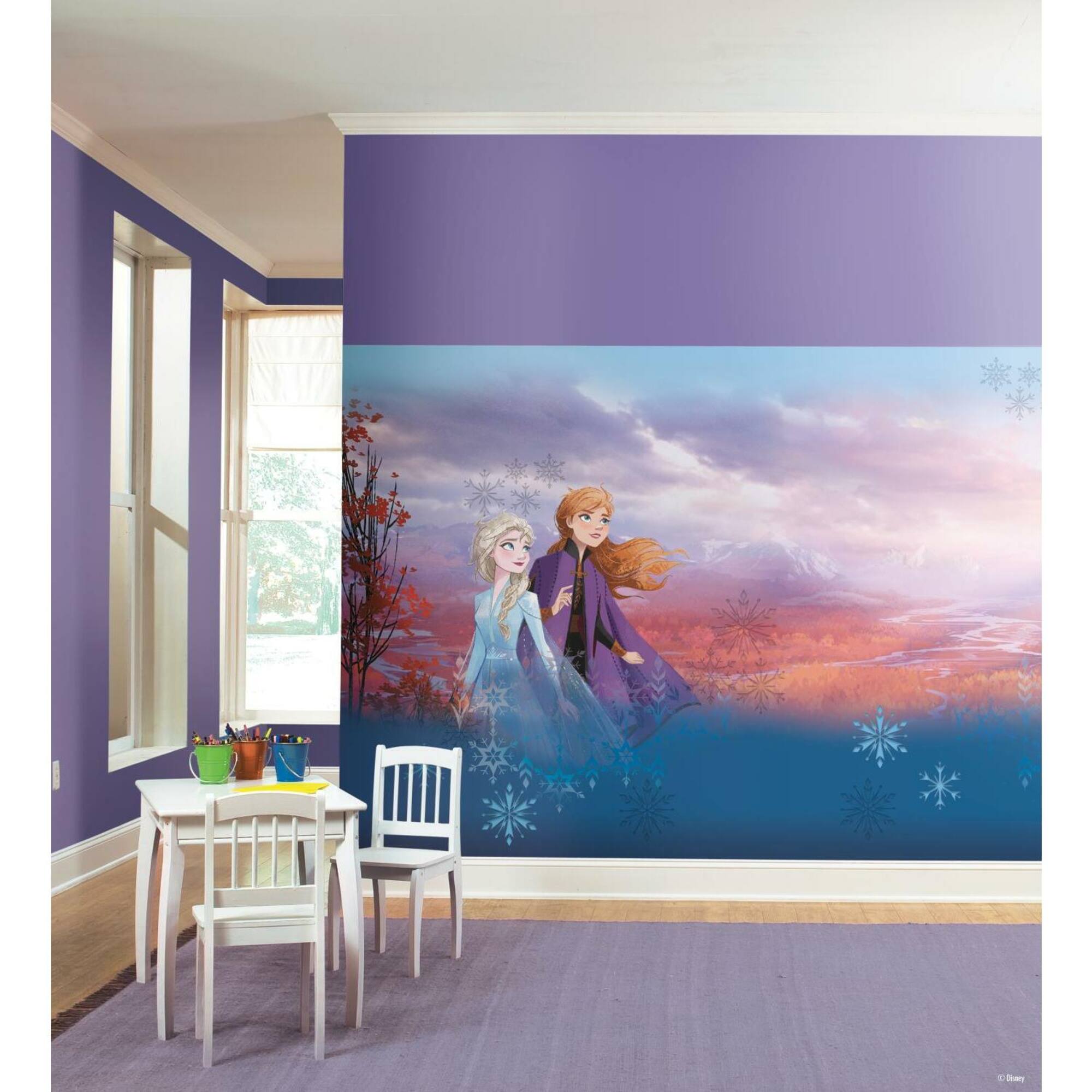 RoomMates Frozen Sisters Peel & Stick Mural